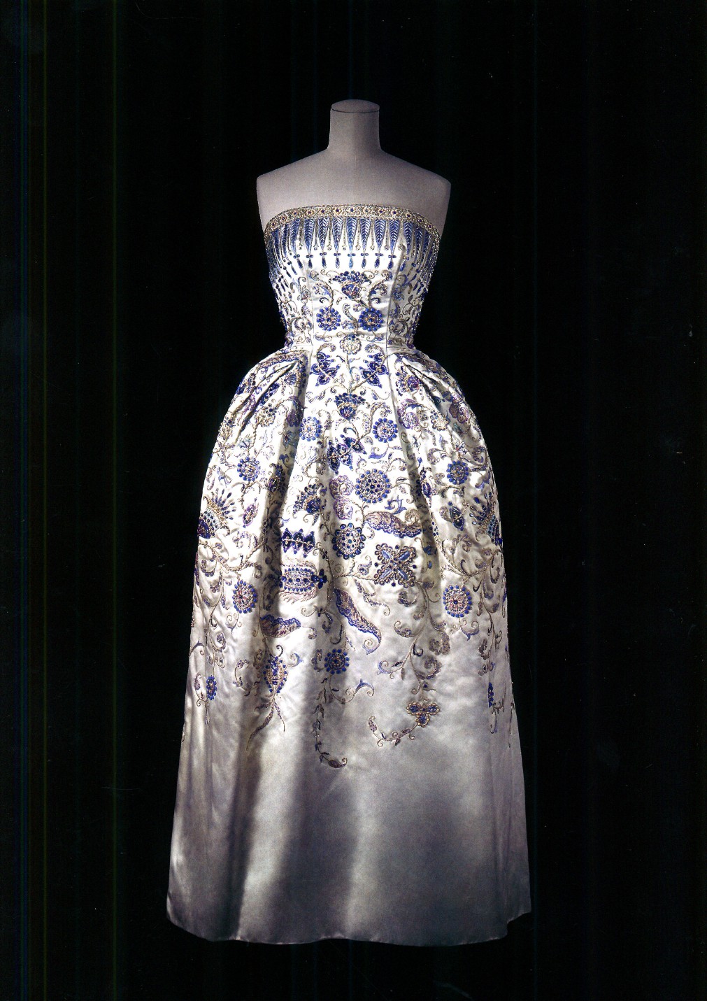 Christian Dior New York evening gown, c. 1953-55 - FIDM Museum